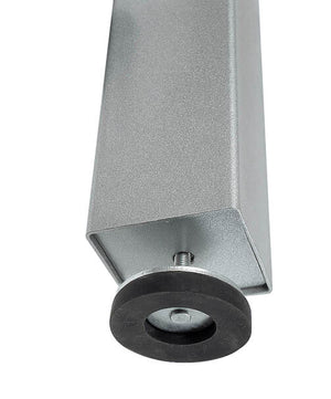 Garlando G-500 Evolution silver legs close-up