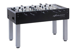 Garlando G-500 Evolution football table in black and silver