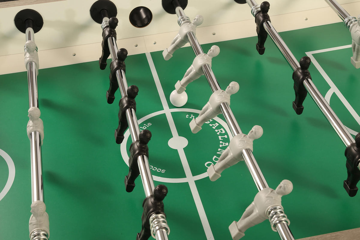 Garlando G-500 Grey Oak playing field and players