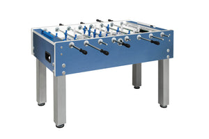 Garlando G-500 Weatherproof outdoor football table in blue