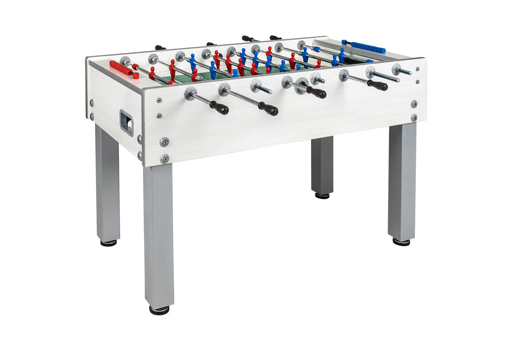 Garlando G-500 Weatherproof outdoor football table in white
