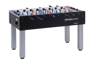 Garlando Pro Champion ITSF football table in black and silver