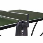 Net post on the green Heemskerk 2300 outdoor table tennis table