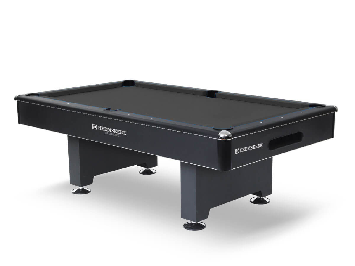 Heemskerk Baltimore pool table with black cloth