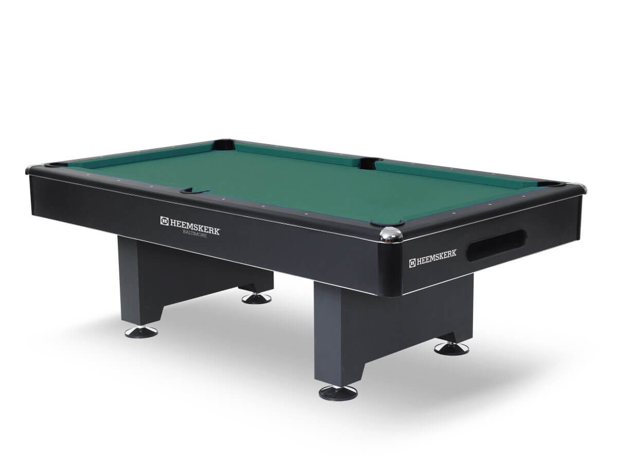 Heemskerk Baltimore pool table with green cloth