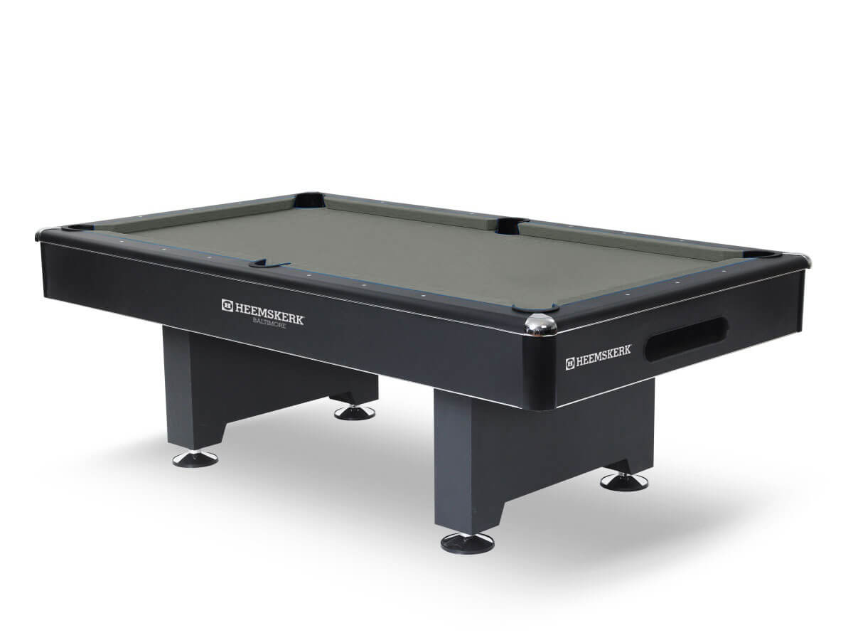 Heemskerk Baltimore pool table with grey cloth