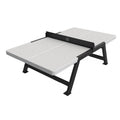 Heemskerk Beta outdoor table tennis table with grey concrete top, steel frame and net