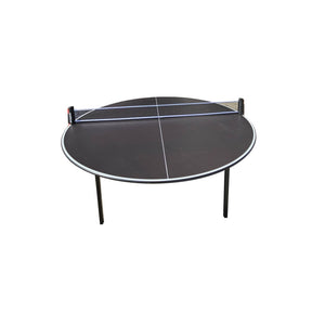 Heemskerk Circle 150 cm round table tennis table with black top and net