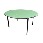 Heemskerk Circle round table tennis table with a green top