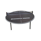 Heemskerk Circle 180 cm round table tennis table with Heemskerk print and net