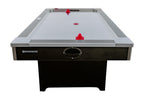 End view of the Heemskerk Coliseum air hockey table with puck return slot