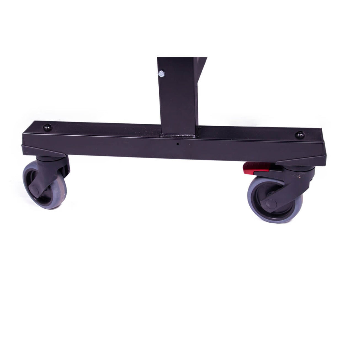 Leg base and castors of the Heemskerk Novi 2400 table tennis table