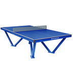 Heemskerk Tango outdoor table tennis table with blue top and blue frame
