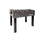 Heemskerk Time Out football table with grey cabinet and black legs