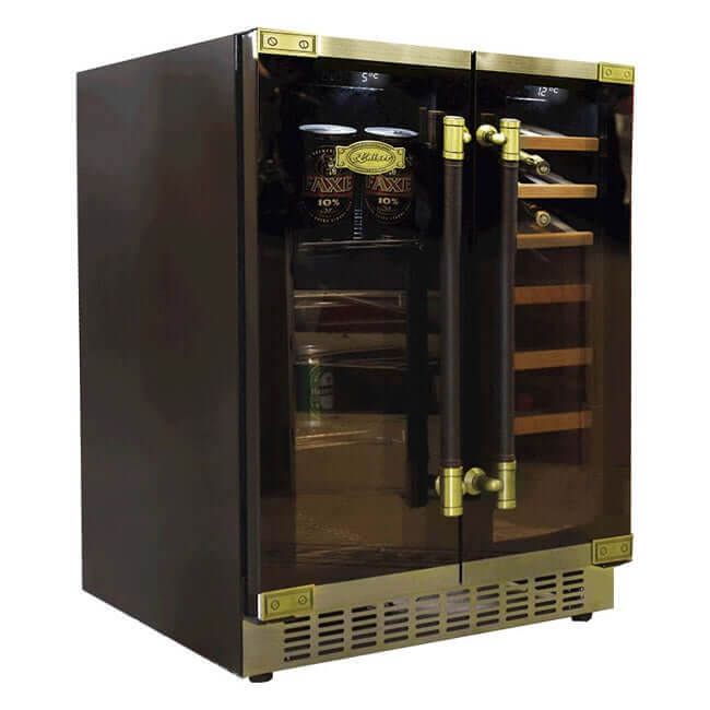 Kaiser Art Deco beer and wine cooler, front view