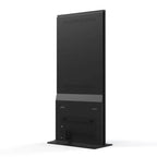 Rear view of the touchscreen kiosk