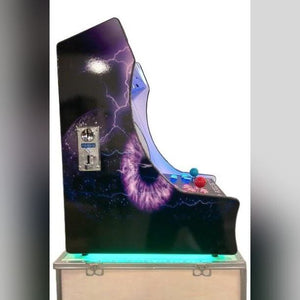 Purple Lightning bartop arcade machine