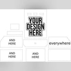 Personalisation template for the basketball arcade machine