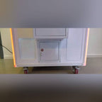 Base cabinet of the snowy white DIY claw machine