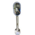 Event photo booth with a ring light screen