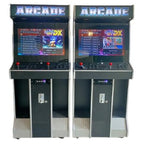 Two full-size arcade machines side by side