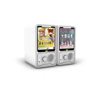 GashaGold combo pair: a poster lightbox unit and a display unit