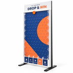 Full-height Plinko board
