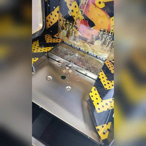 Row of Gold Digger coin pushers side by side