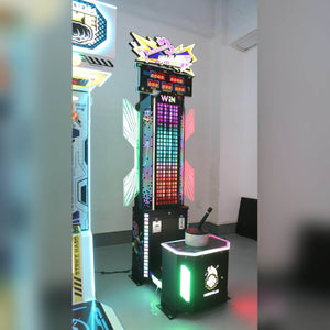 Hercules premium high striker tower lit up