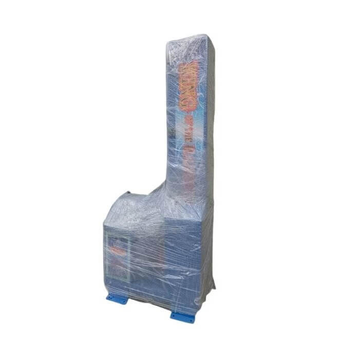 High striker wrapped for delivery