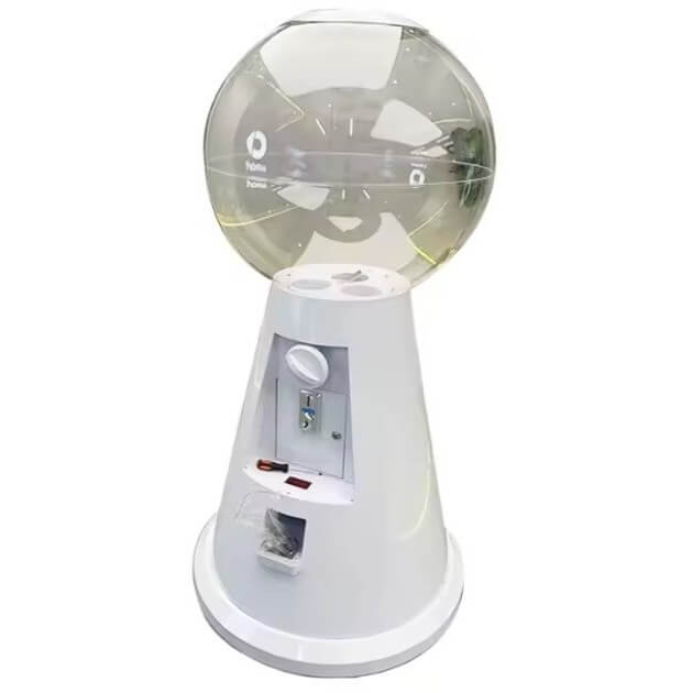 MEGA gumball machine with an empty globe