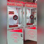 Money grabber cabinet from the front