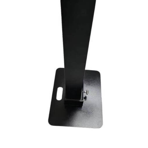 Black steel base plate for the heavy-duty Reaction Ring