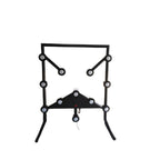Black MadeForArcade Strike-a-Light batak machine with 12 targets, on a white background