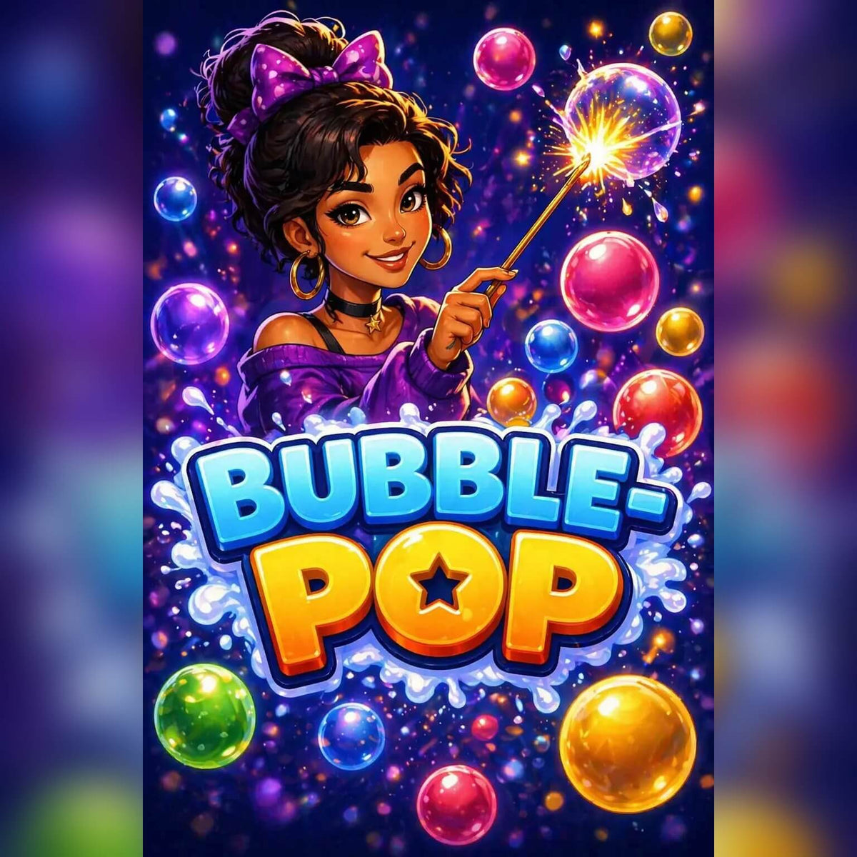 Bubble Pop touchscreen game artwork