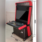 Black MadeForArcade Vewlix arcade cabinet with 32 inch screen