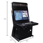 Vewlix arcade cabinet dimension drawing