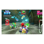 Mario Kart Arcade GP DX gameplay screenshot in a tunnel