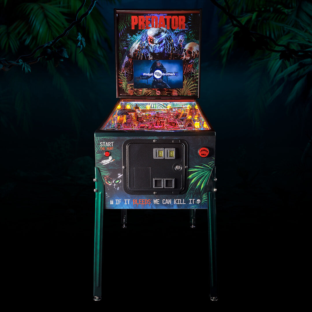 Predator Pinball Machine by Pinball Brothers - front view