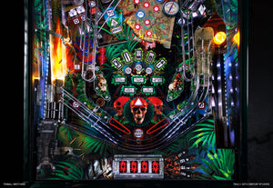 Predator Pinball Machine by Pinball Brothers - lower playfield and three flippers
