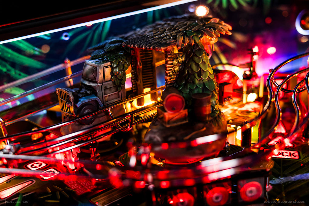 Predator Pinball Machine by Pinball Brothers - rebel camp