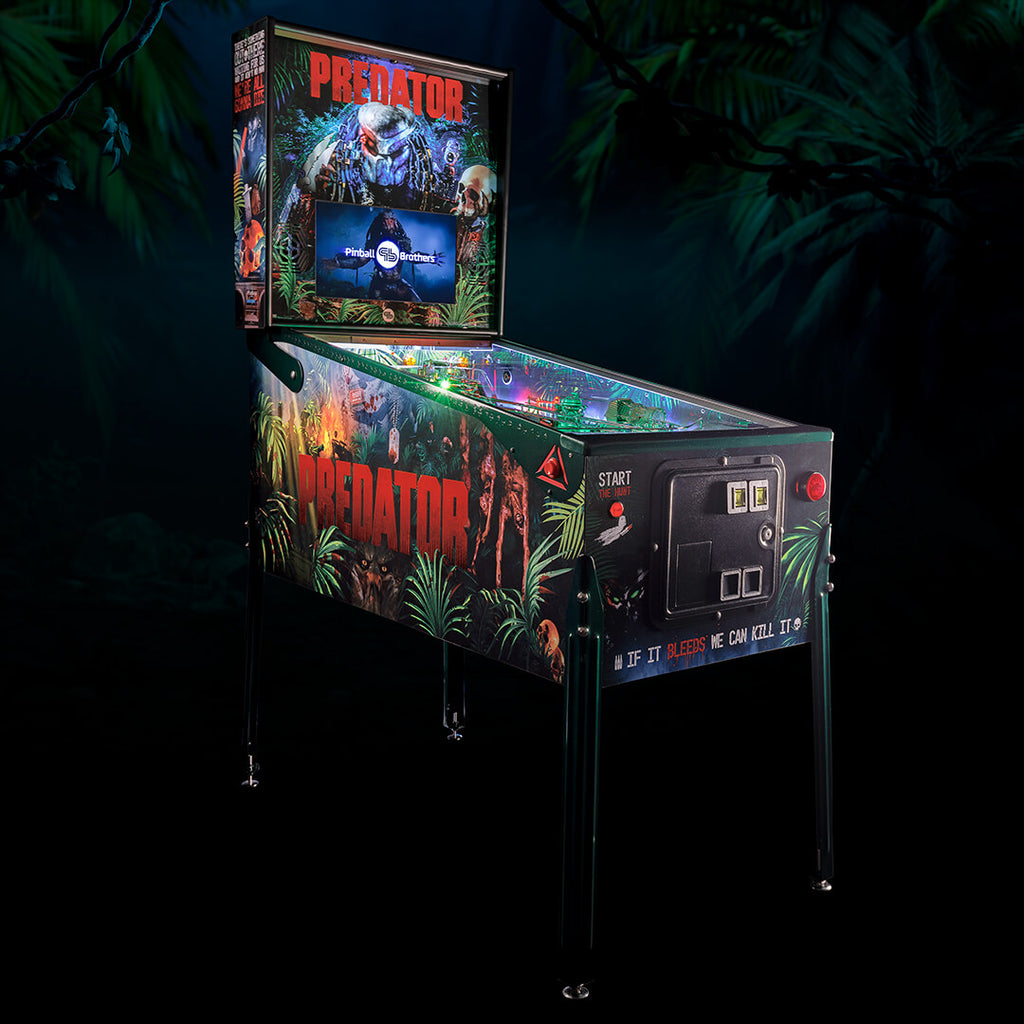 Predator Pinball Machine by Pinball Brothers - right side cabinet artwork