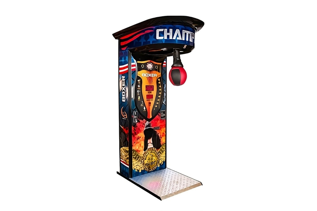 Pro Games boxing machine in Champion design