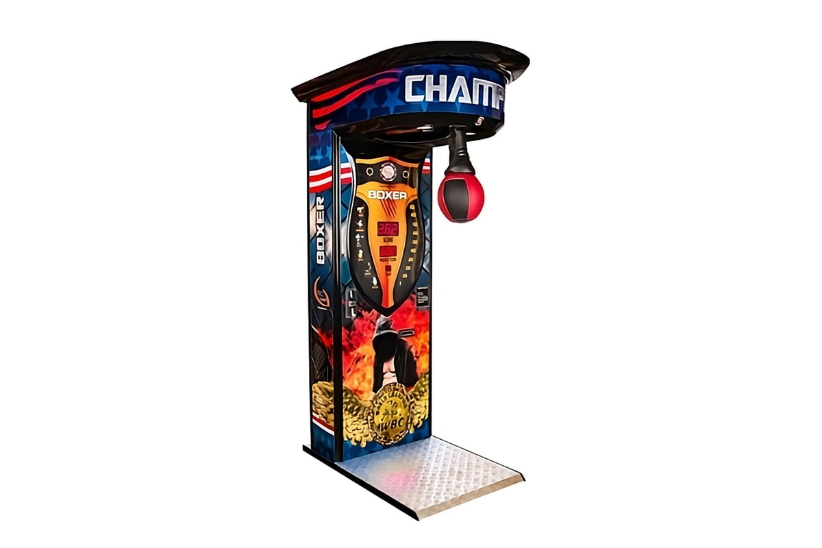 Pro Games boxing machine in Champion design