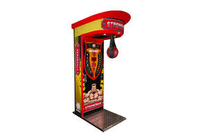 Pro Games boxing machine in Strongman design