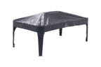 PVC protective cover fitted over the Cornilleau Classic Outdoor Pool Dining Table
