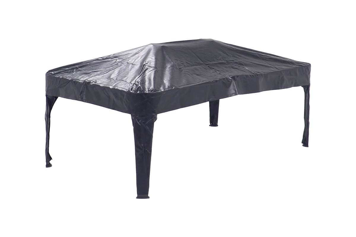 PVC protective cover fitted over the Cornilleau Classic Outdoor Pool Dining Table