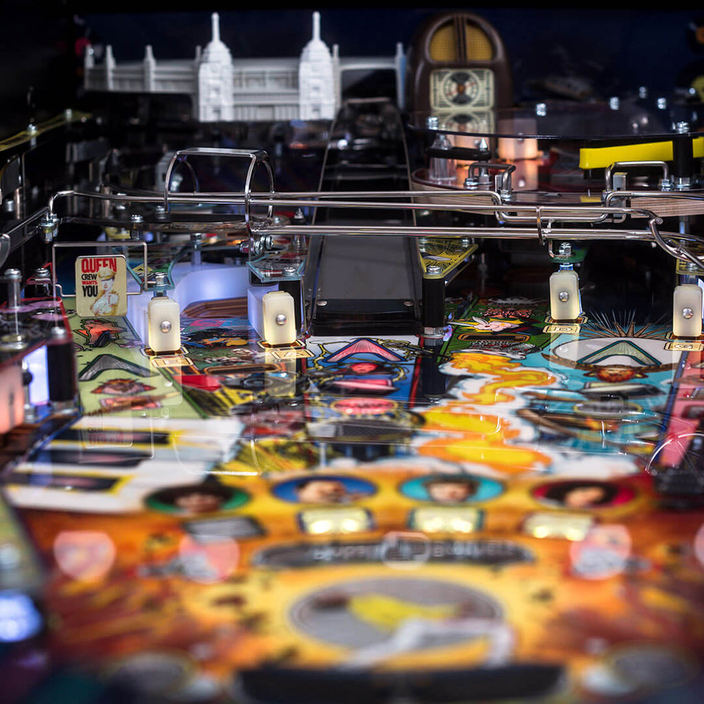 Queen Pinball Machine upper playfield