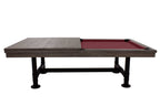 Rasson Bedford pool table with the optional Silver Mist cover plate fitted