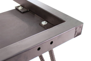 Rasson Dauphine 8ft pool table viewed from the corner